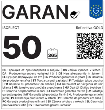 GARAN-garantielabel Reflectiva Gold